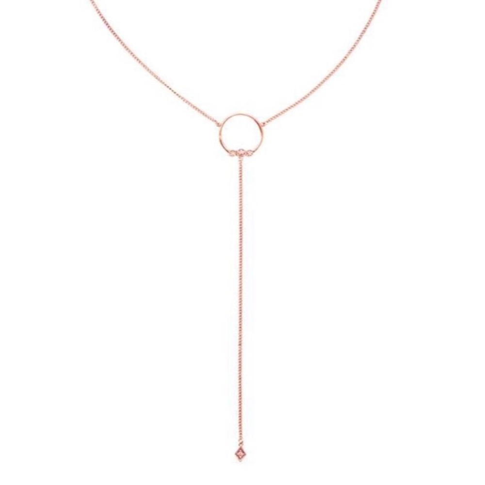 Luv AJ Rose Gold Necklace!